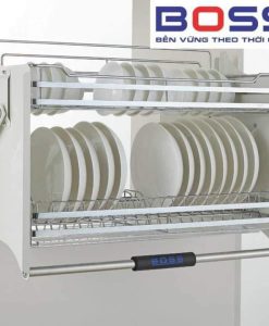 BD003- GIÁ BÁT ĐĨA NÂNG HẠ BOSS DẠNG NAN INOX 304 KÍCH THƯỚC 700MM.
