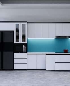 TBV074-Tủ bếp Ninh Bình tủ bếp nhà cô Linh/Đông Thành/Ninh Bình.