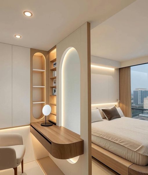 ban trang diem chi nhung MDF