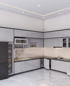 TBV107-Tủ bếp nhựa cao cấp Vincoplast màu mới VC19 phân phối tại 266 Xuân Thành Ninh Bình.