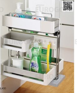 Giá đựng chai lọ tẩy rửa đáy đặc EUSL400 Eurogold.