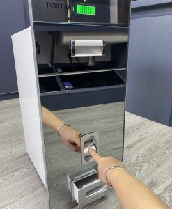Thùng gạo điện tử mặt gương TOKITAR phân phối tại 266 Xuân Thành Ninh Bình.