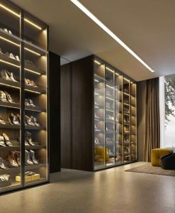 TG009-Tủ đựng giày dép cánh kính nhựa cao cấp Vincoplast.