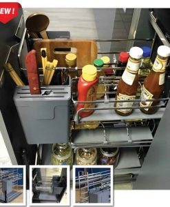 Giá dao thớt inox 304 Boss nan oval/Bvip 8625-Bvip 8640.