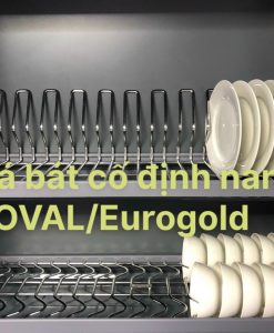 Giá bát cố định Eurogold nan oval EPV8070 inox 304.