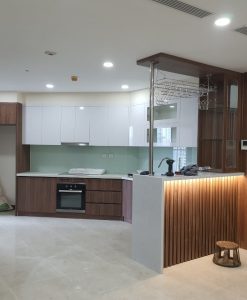 TBV131_ Tủ bếp kết hợp kệ đựng rượu nhựa cao cấp Vincopast.