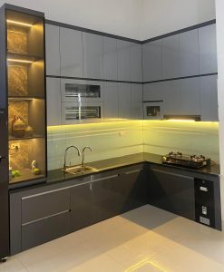 TBV186_Tủ bếp xây bục bệ bê tông và giải pháp khắc phục hoàn hảo.