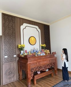 Nội Thất Phòng Thờ MDF Lõi Xanh – Giải Pháp Bền Đẹp Tại Ninh Bình.